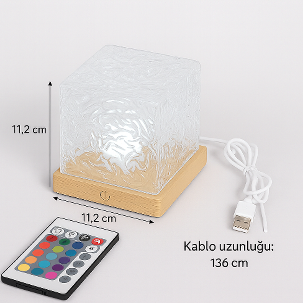 🌌 Aurora Lamp